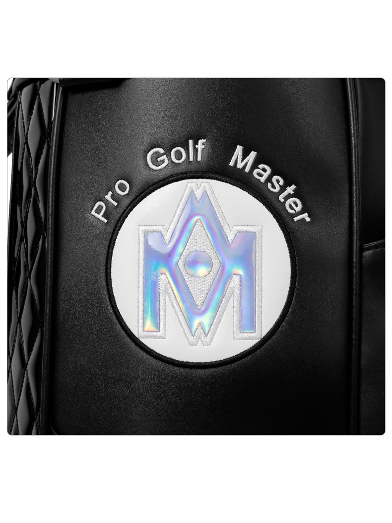 Túi golf Magic Eye kéo ròng rọc, đựng 13 gậy, cao 127 cm — M22QB0101-Đen chi tiết 16