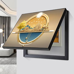 Electric meter box sliding decorative painting distribution box hydraulic decorative hanging painting light luxury moose low-voltage box switch box wall painting