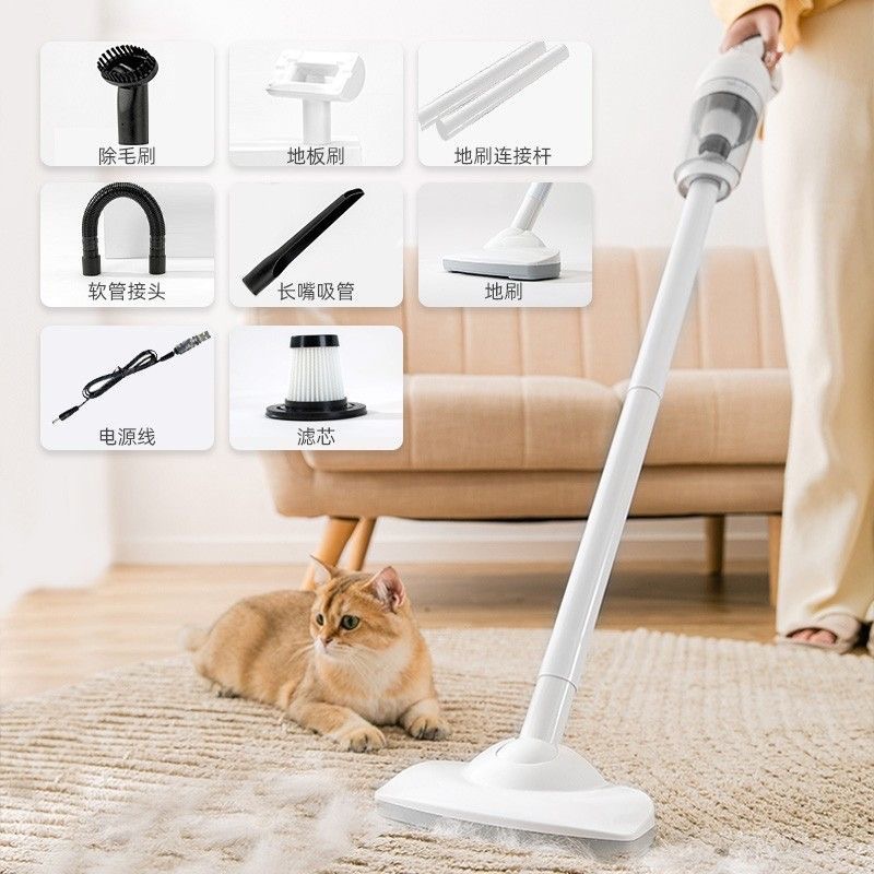 Car Vacuum Cleaner Brushless Motor Wireless Charging Car Home Handheld Car High Power Suction Powerful