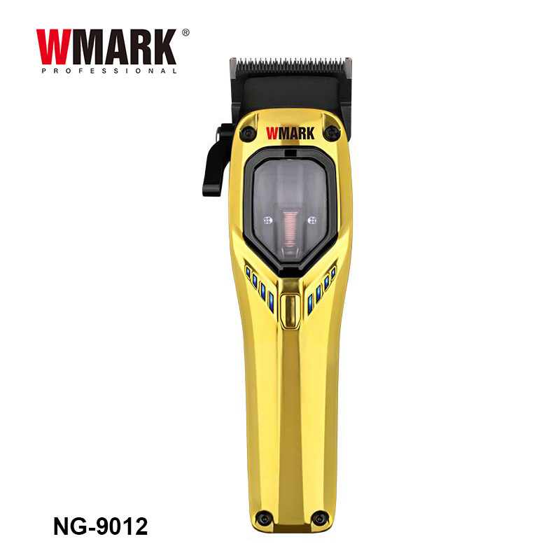 WMARK 磁気サスペンションベクトルモーターバリカンプロフェッショナルデジタルディスプレイ電気バリカン DLC カッターヘッドバリカン NG-9012|undefined