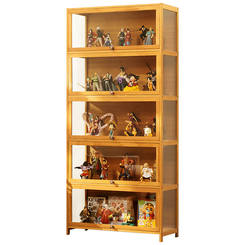 Hand-made display cabinet Lego acrylic display rack display cabinet smoke cabinet non-glass model toy storage shelf