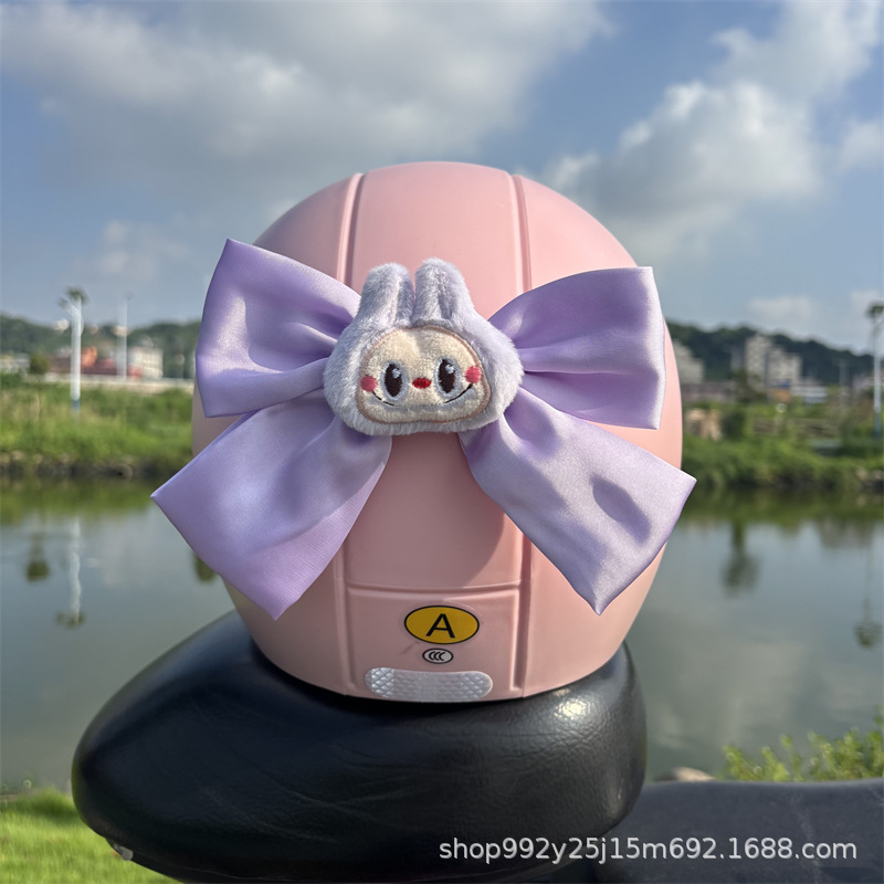 Tailing Accessories Electric Vehicle Decoration Accessories 2025 Niu Electric Vehicle Modification Helmet Stickers Aima Metaverse