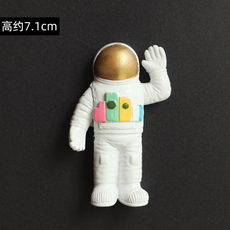 スペースシャトル宇宙飛行士装飾冷蔵庫メッセージスペースマグネット磁気ステッカー冷蔵庫マグネットクリエイティブマグネット|undefined