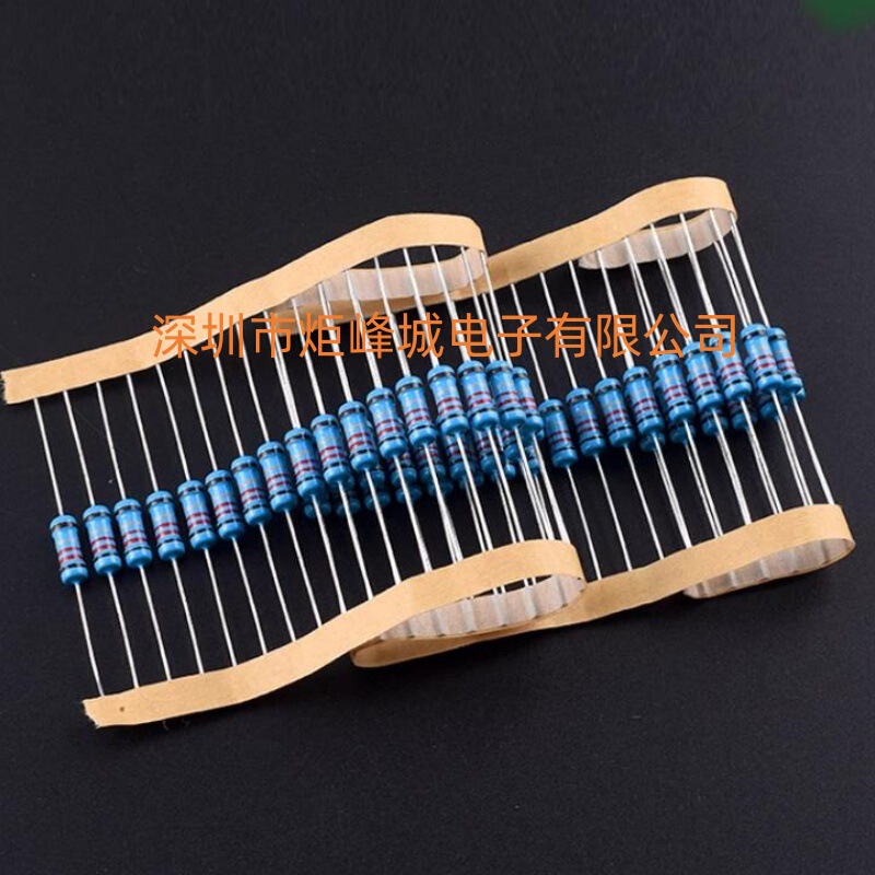 1W metal film resistor element 1% color ring 1K2k10K100K47K470 10 euro 100/120 ohm m 1W metal film resistor element 1% color ring 1K2k10K100K47K470 10 euro 100/120 ohm m