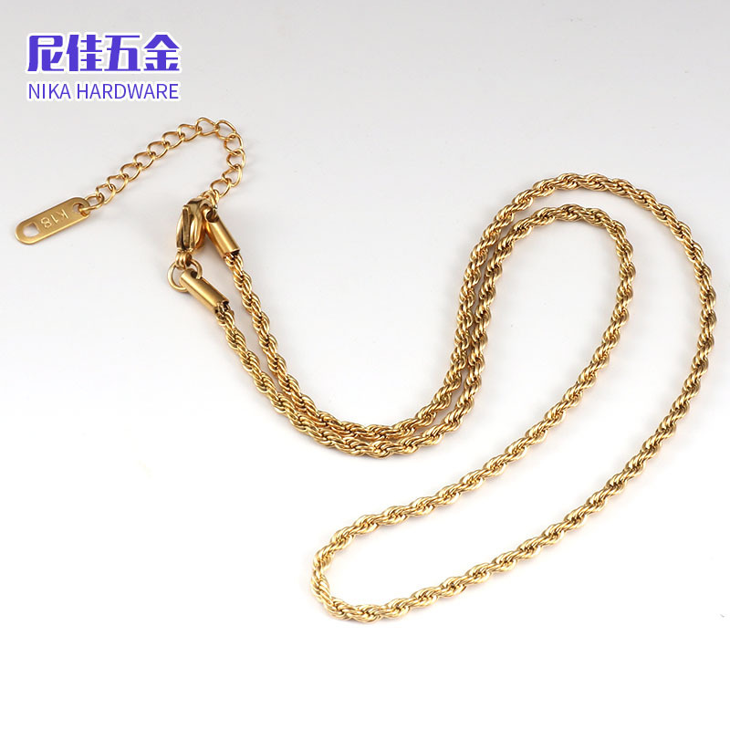 Collar femenino de acero inoxidable 316, cadena de labios minimalista, estilo moderno y versátil