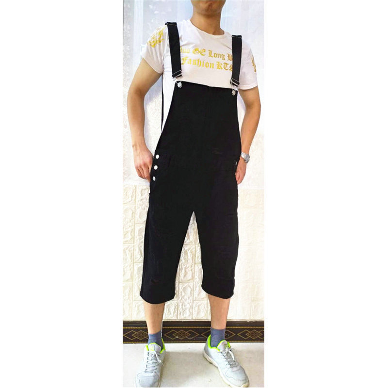 Wish Fashion Denim Men's 2025 Creative Tear Strap Jeans Trousers Trendy Cross-border