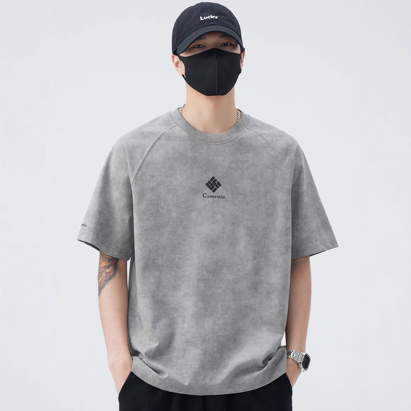 Trendy Brand Short-Sleeve T-Shirt for Men, Summer 2026 New Tie-Dye Print, Loose Fit, Versatile, Fashionable Half-Sleeve Tee for Men, Lightweight Trendy Brand Short-Sleeve T-Shirt for Men, Summer 2026 New Tie-Dye Print, Loose Fit, Versatile, Fashionable Half-Sleeve Tee for Men, Lightweight