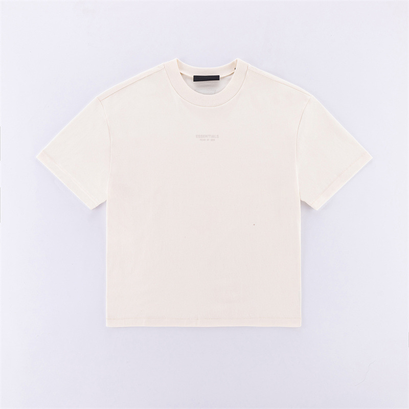 FEAR OF GOD複線ESSENTIALS雲シリーズ純綿ゆるいカジュアルカップルFOG半袖tシャツ潮|undefined