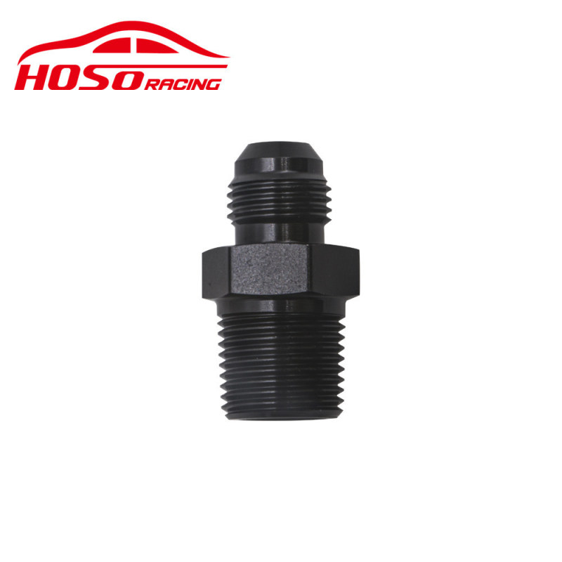 Cross-Border Automotive Modification Parts Conversion Joint An6 to 3/8Npt Threaded Aluminum Transmission Oil Cooler Adapter