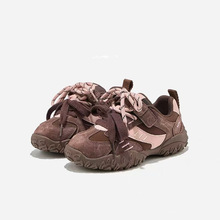 童鞋女童运动阿甘鞋子2025春秋冬新款儿童鞋加绒时尚软底男童鞋子