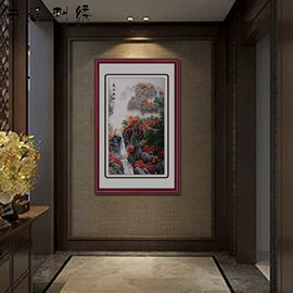 现代装饰画;刺绣工艺品;木质工艺品