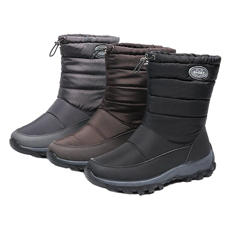 Женские зимние ботинки больших размеров, зимние бархатные теплые короткие ботинки, хлопковая обувь, классические ботинки, женская непромокаемая женская обувь через границу