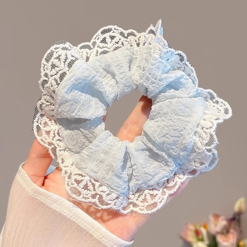 Coleteros de alta gama estilo 2025 para mujer con lazos de goma, coleteros para el cabello con un estilo de bosque para accesorios de cabello de niñas.