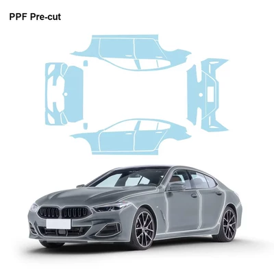 24-26 Models Bmw 8 Series Invisible Car Wrap Tpu Custom-Cut Paint Protection Film Anti-Scratch