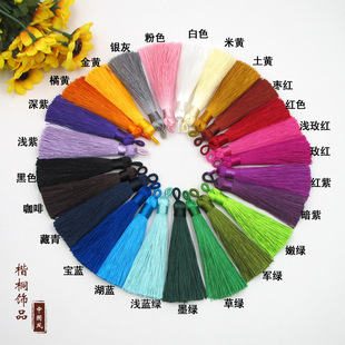 8cm Pull Hoop Tassel diy Hand-woven Pull Hoop Tassel Tassel Chinese Knot Tassel
