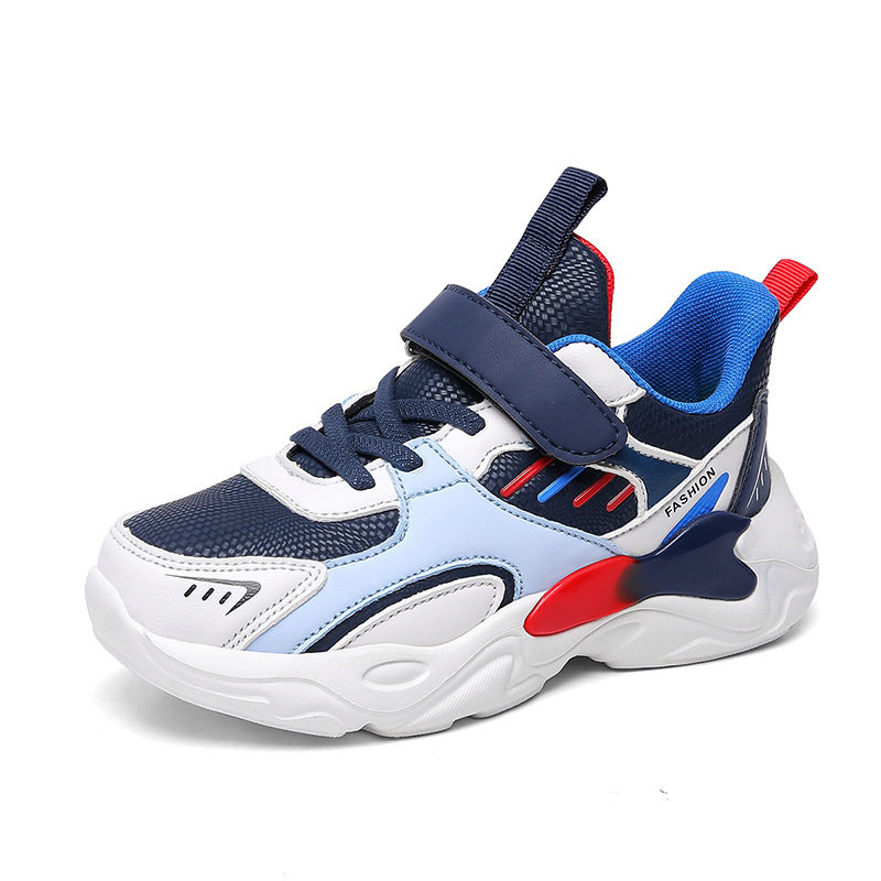 716 Children's Running Shoes Fashion Torre Shoes Spring Low-top Velcro Boys Middle Children's Casual sneaker Children's Shoes