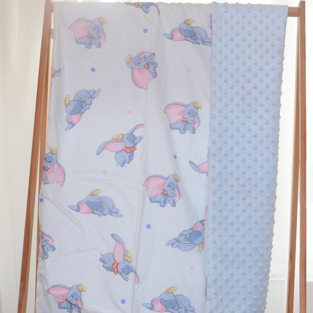 Baby Blanket Beanie Blanket Front Cotton Air Conditioning Quilt Baby Blanket Double Layer Comfort Blanket Four Seasons Small Quilt Wholesale Breathable