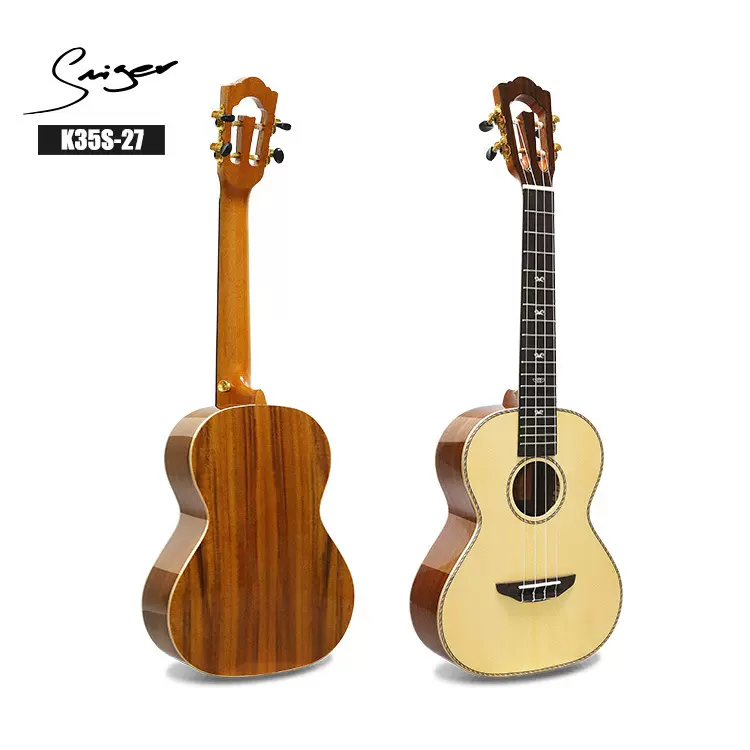 吉他成人女生新手入门尤克里里女小寸乐器27寸儿童单板尤克里里