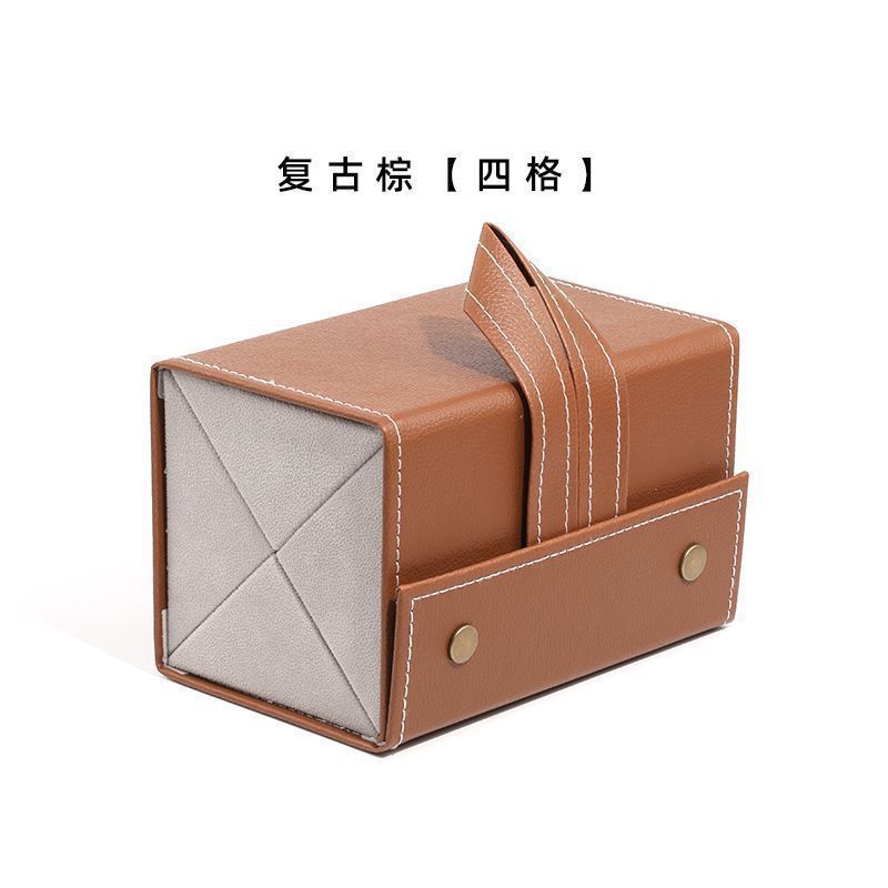 眼镜收纳盒多格太阳镜盒女款折叠便携高级感抗压墨镜眼镜盒男高档|undefined