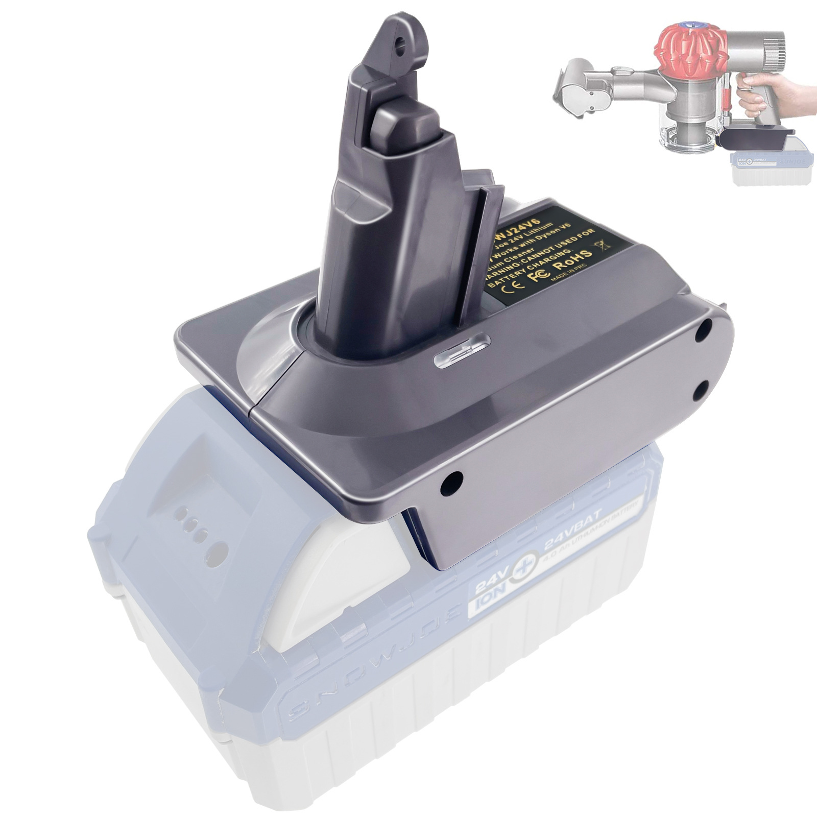 Nieve Joe a Dyson V6 SNOWJ24V6