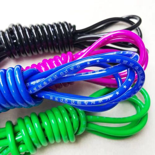 Children and students skipping rope plastic rope primary and secondary school students sports standard skipping rope handleless skipping rope fitness skipping rope