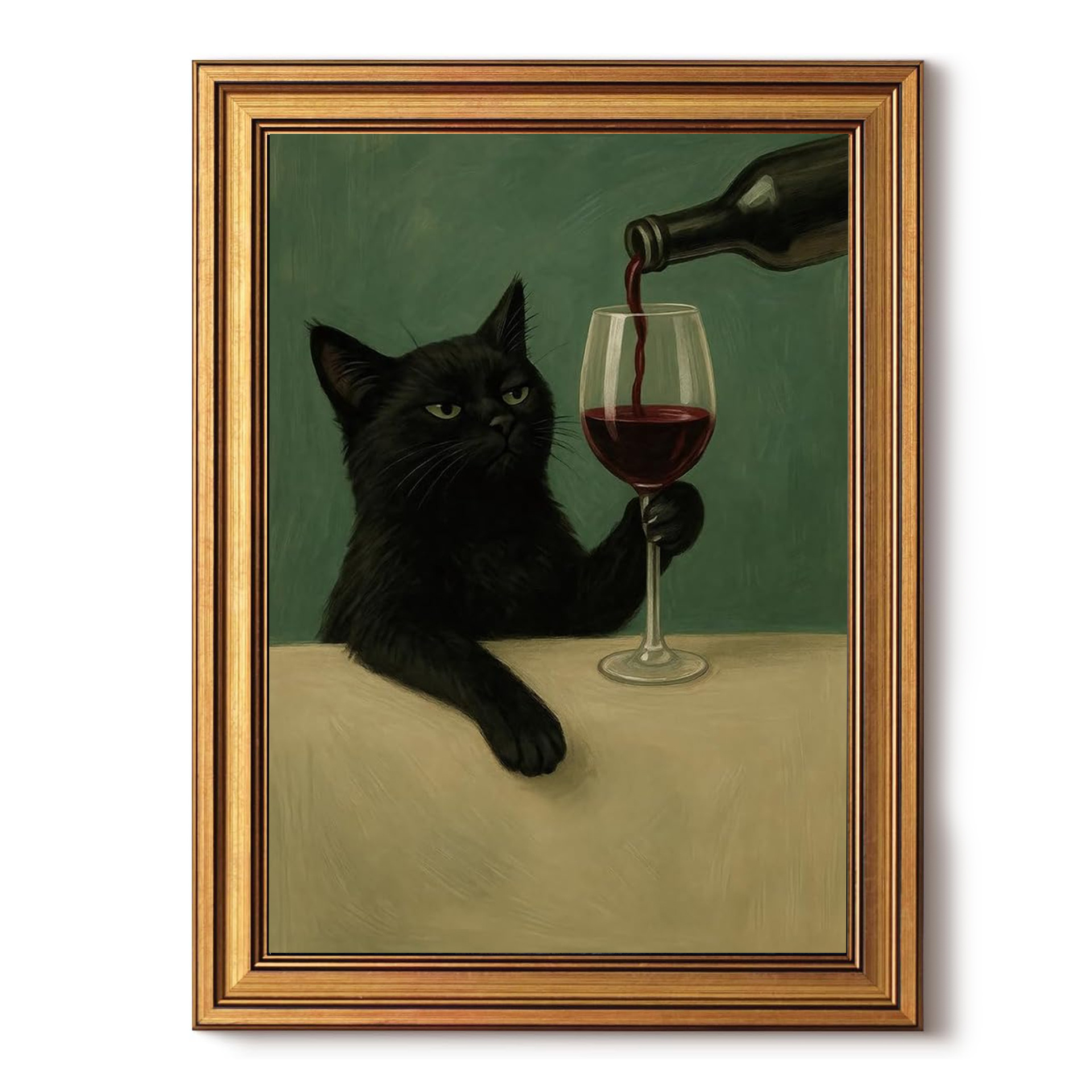 Transfronterizos clásicos enmarcados pinturas colgadas pinturas decorativas de pared de oficinas de alojamiento residencial pinturas de borde dorado estilo retro europeo image 49