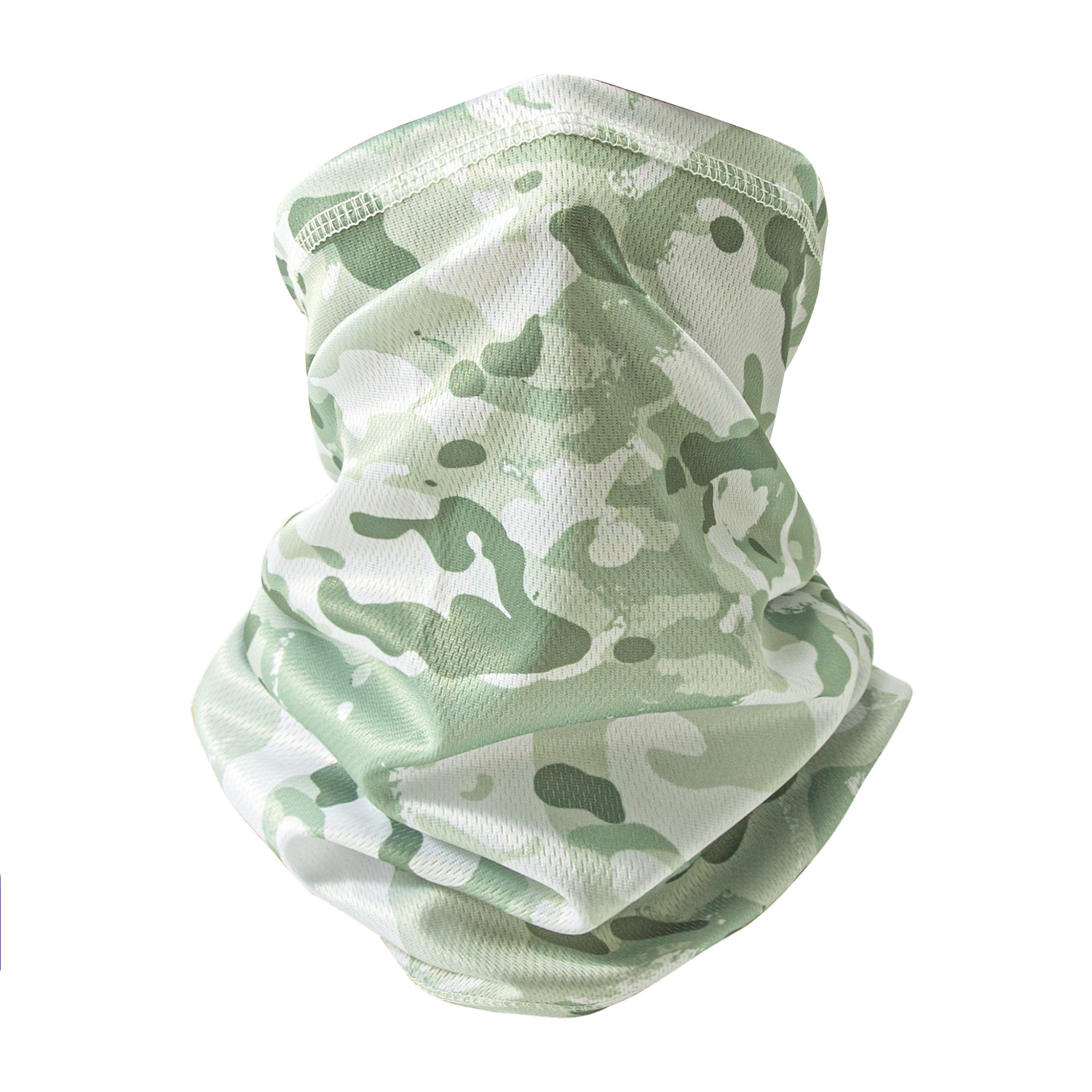 Bufanda ventiladores militares camuflaje táctico collar hombres de verano al aire libre ciclismo deportes pesca máscara protección solar montañismo sombrerería delgada