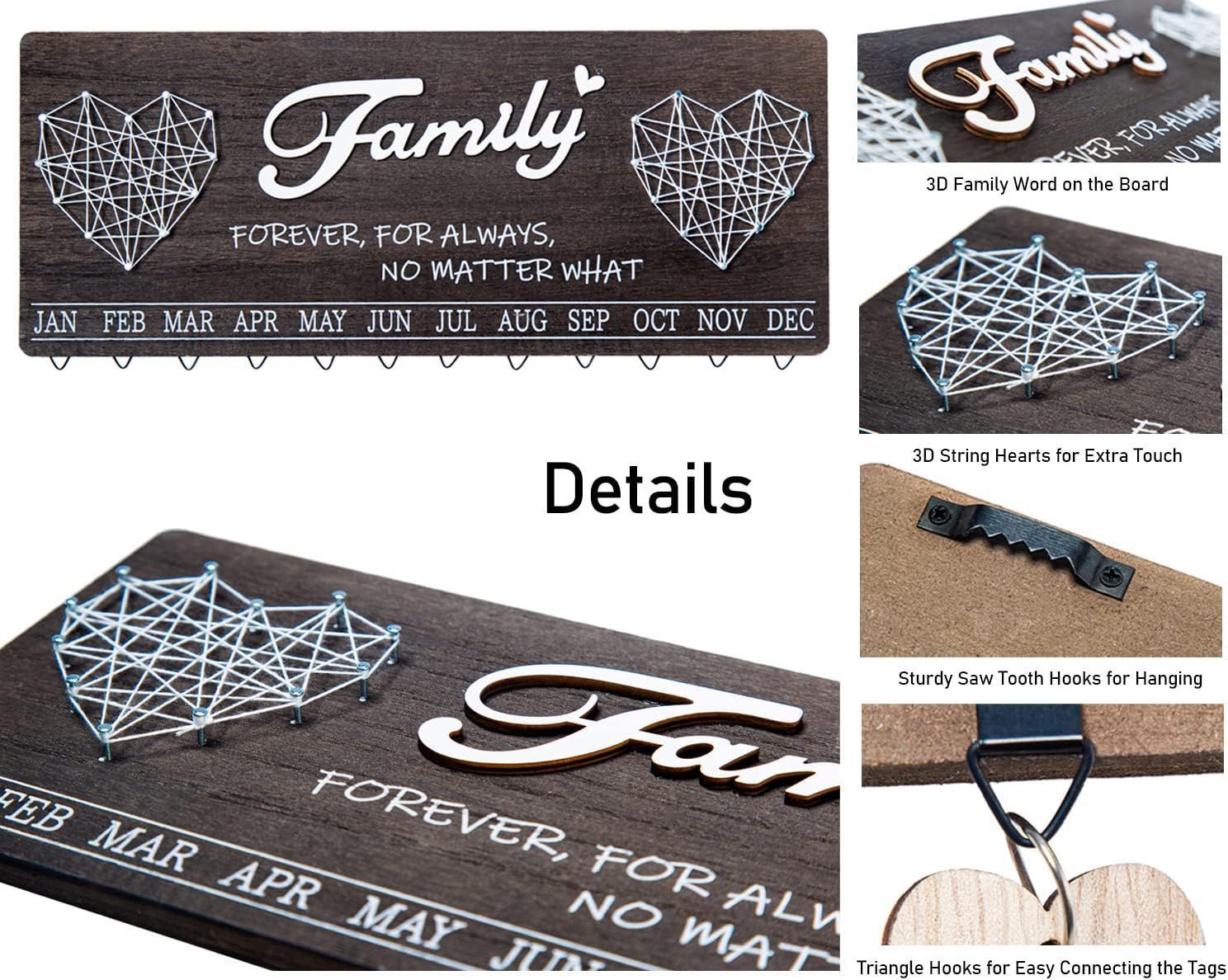 Cross-border creativo de madera de bobinado decoración de la pared de bloqueo amor DIY joyería colgante