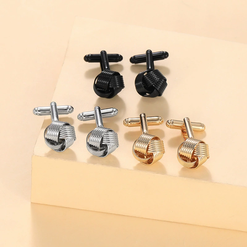 AliExpress трансграничные новые полые круглые запонки из сплава металла, мужские деловые рубашки, манжеты, гвозди, оптовая продажа
