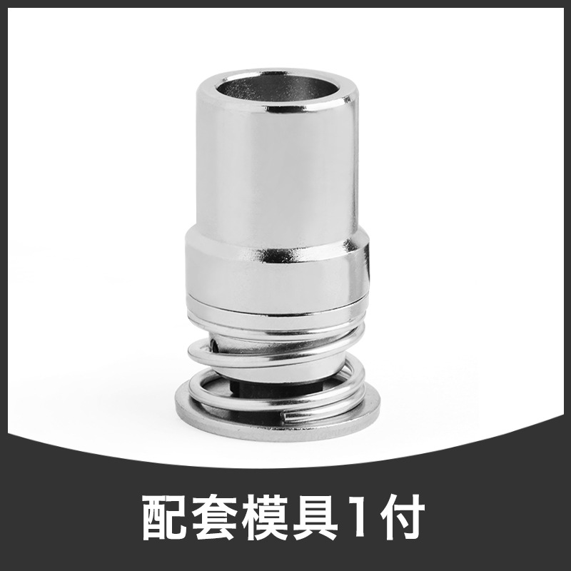 Hebilla de tela hebilla inferior de aluminio embrión abrigo sofá ropa metal aluminio cuero hebilla bolsa cubierta botón hebilla blanco equipaje Accesorios