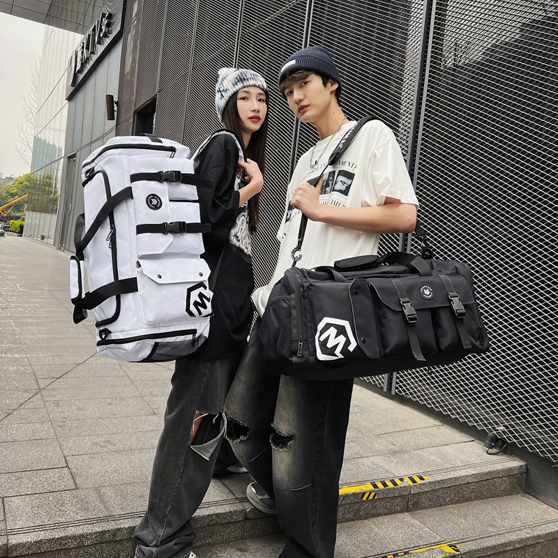2023 New Travel Large Capacity Backpack color Versatile Trendy Multi purpose Fitness Bag_voghion.com