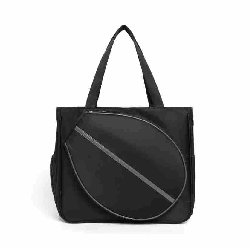 Bolsa de tenis de gran capacidad bolsa de almacenamiento bolsa de pelota de juego de alto valor facial bolsa de bádminton de hombro de hombro de hombro para mujeres al aire libre image 6