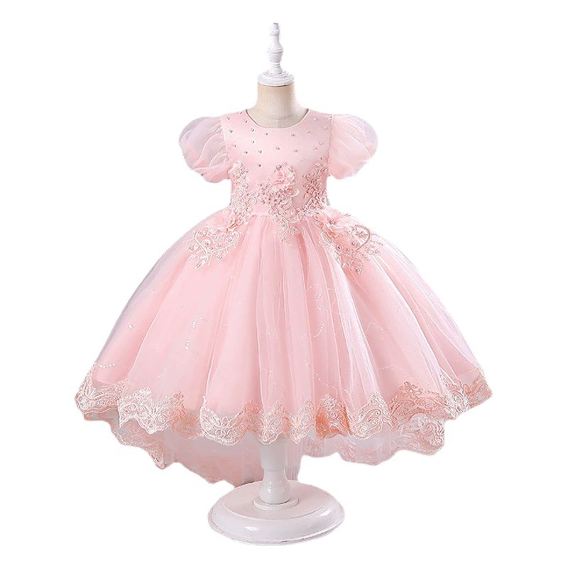 Платья для девочек, платья принцесс, детские праздничные и свадебные платья, летние пышные платья для внешней торговли Amazon