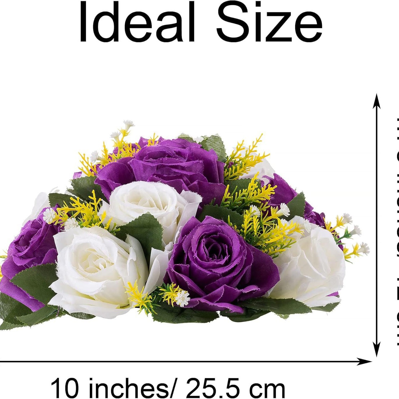 Bola de rosas de flores artificiales para boda, fiesta de cumpleaños, día de San Valentín, decoración del hogar, accesorios de flores artificiales blancas y rosas, adornos