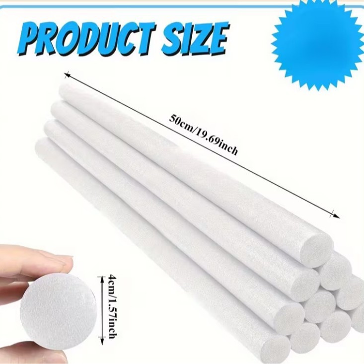 Cross-border white floral foam stick