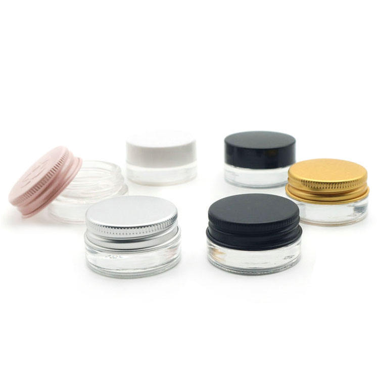 5g AS透明眼线液瓶塑料小样瓶指甲油罐子美甲亮片专用塑料罐