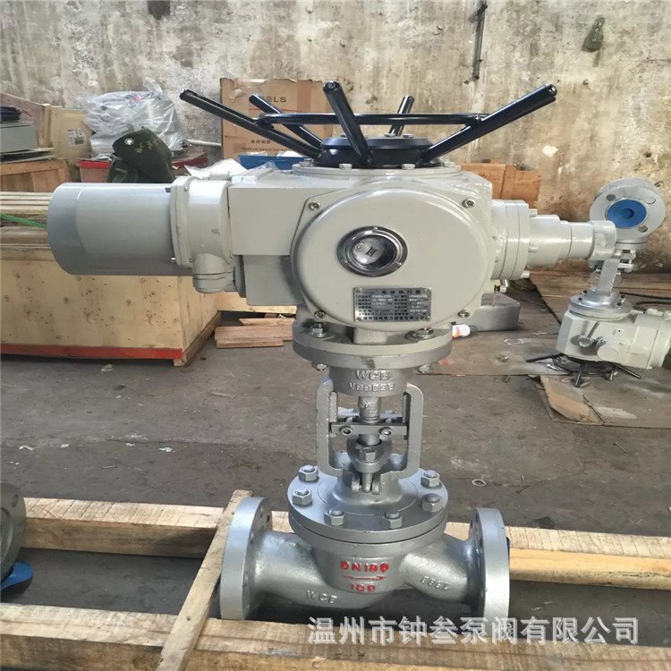 J941H-10C 电动法兰截止阀 J941H 电动开关型铸钢截止阀 DN40