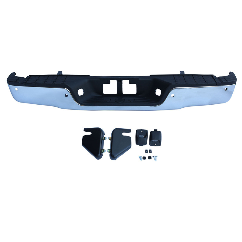 Aplicable a TOYOTA 07-13 TANDRA TANTU original galvanizado con agujeros de radar parachoques traseros
