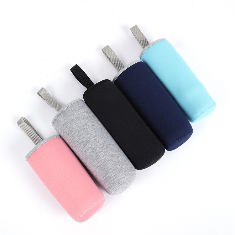 Creative Insulated Cup Cover, Glass Water Cup Cover, Portable Diving Material Cup Cover, Plastic Cup Protective Cover, Can Be Printed with Logo, Anti-Scalding