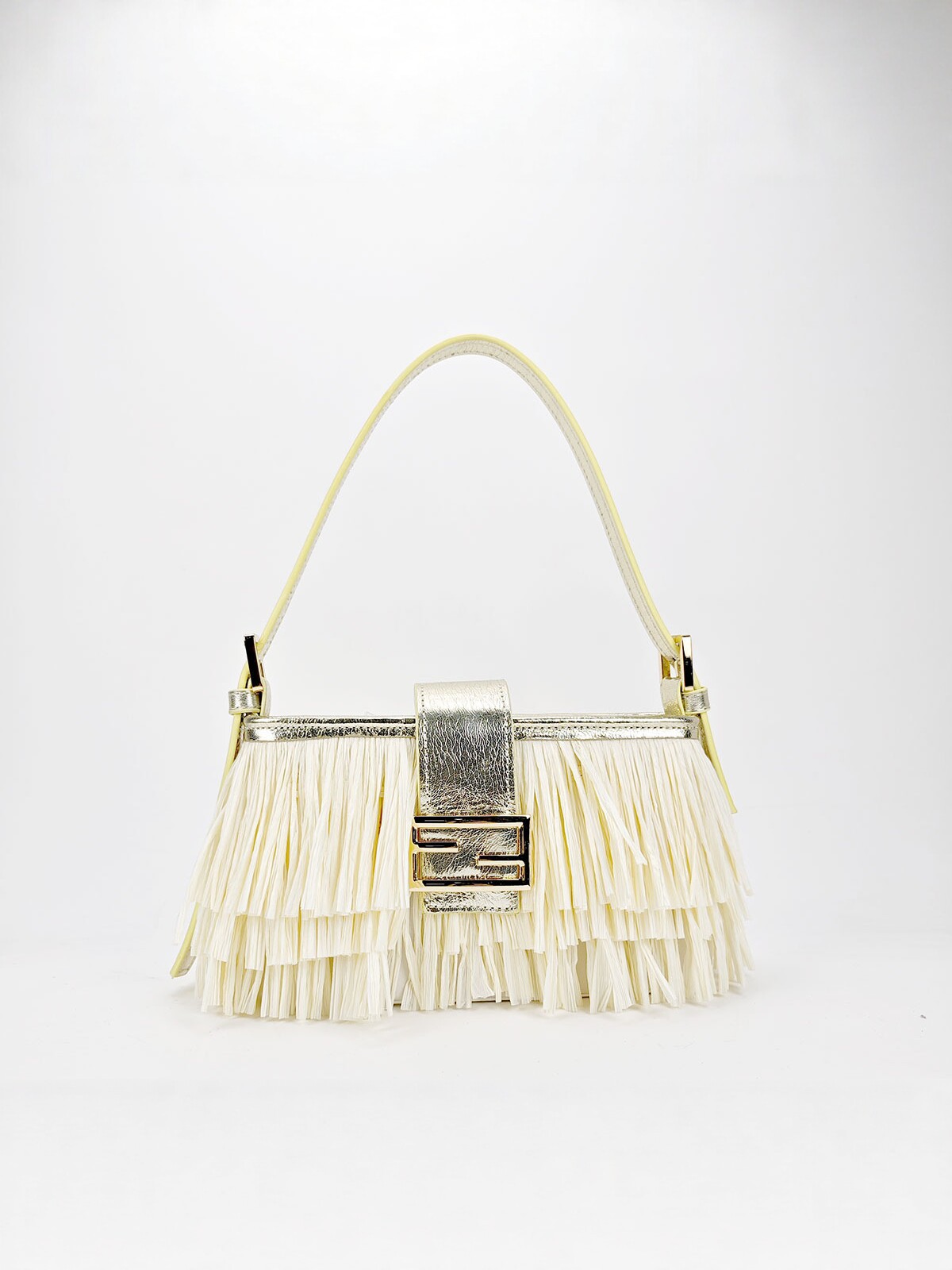 Raffia Tassel Çanta - Zəncirli Çiyin və Axşam Çantası