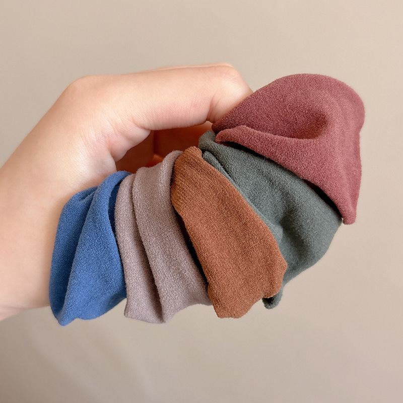 Coletero elástico sencillo de nuevo estilo 2026, banda para el pelo pequeña sin costuras para mujer, suave para el cabello, sujetador de cola de caballo.