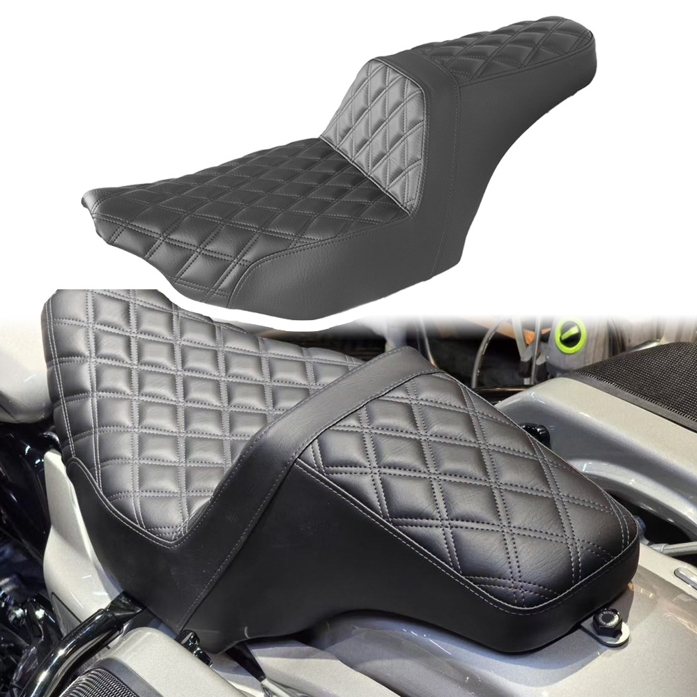 Motorcycle Seat Cushion Suitable for Harley Sportster Softail Street Fighter Fatback Road King New and Old Models Touring Glide Series