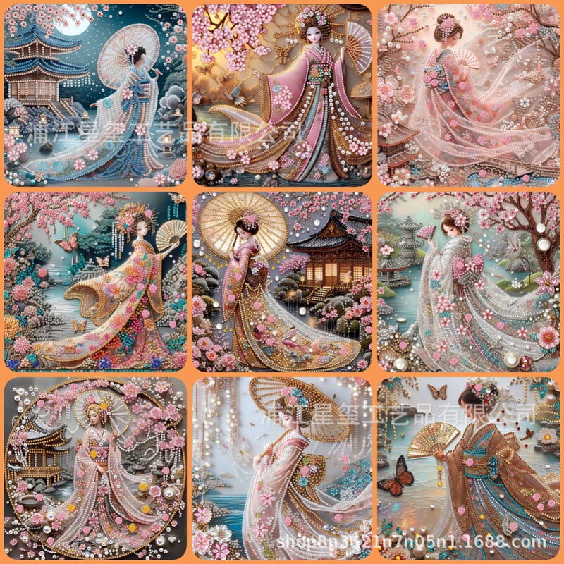 Hot-Selling Popular 5D Special-Shaped Diamond Painting Beauty DIY Large and Small Diamond Puzzle Handmade Decorative Painting Factory Direct Sales Wholesale Hot-Selling Popular 5D Special-Shaped Diamond Painting Beauty DIY Large and Small Diamond Puzzle Handmade Decorative Painting Factory Direct Sales Wholesale
