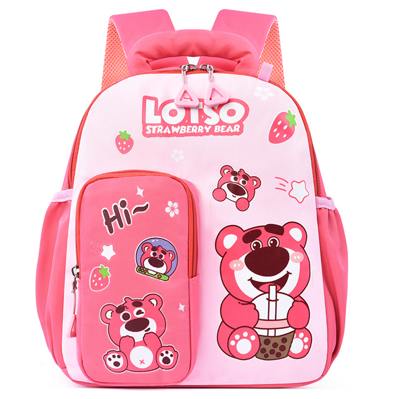 Mochila de dibujos animados para niños, nueva mochila de niñas de jardín de infantes, mochila transpirable para niños