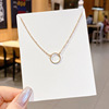 Brand universal retro necklace, design chain for key bag , pendant, choker, simple and elegant design, 2021 years, trend of season