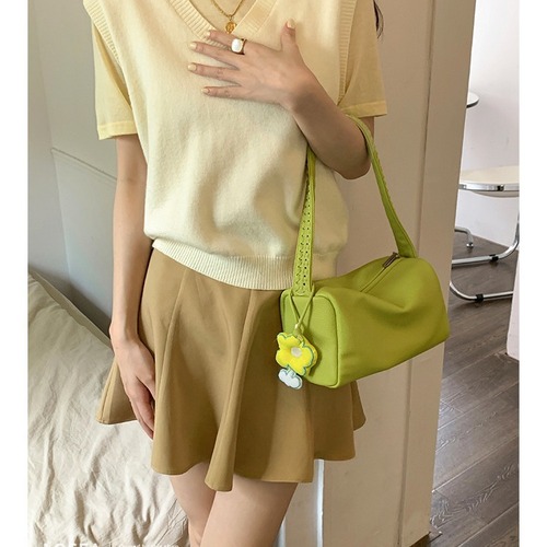 Niche design small steamed bun tote bag summer handbag women's bag 2024 new fashion trendy braided armpit bag shoulder bag