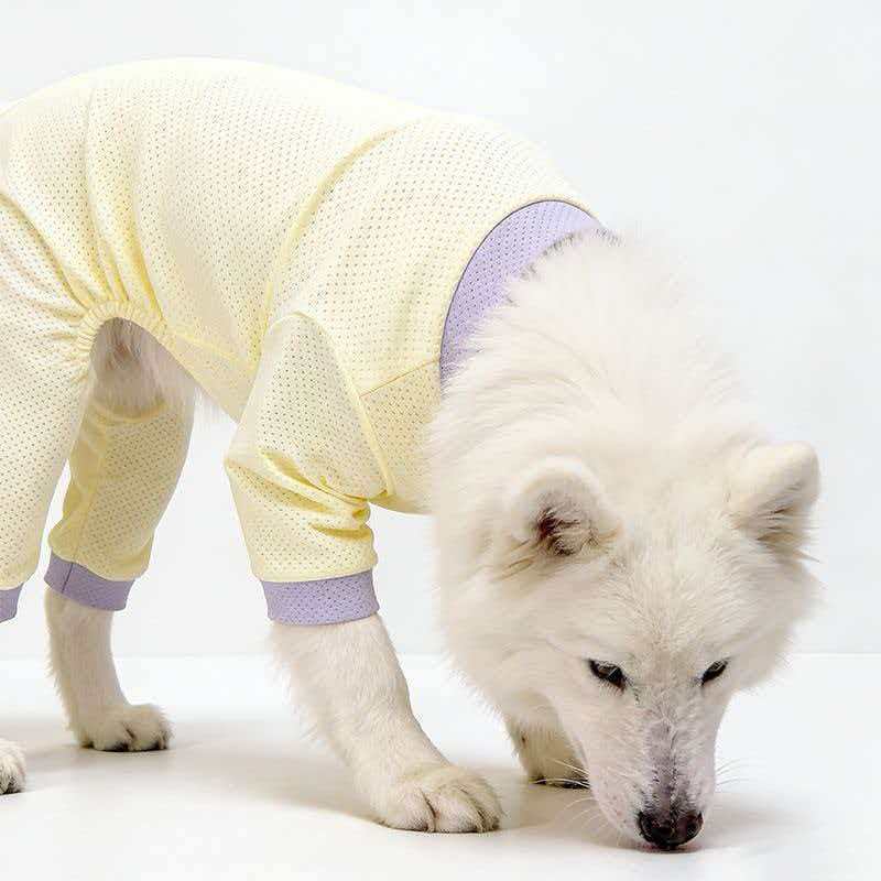 Chaleco de malla transpirable para perros grandes protección sol_voghion.com