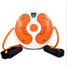 Ab腰扭板，用于运动腰盘，带8个磁铁健身扭板，带手柄修剪腰臂臀