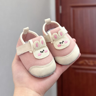 Spring baby boys and girls 0-12 skin-friendly soft surface baby pre-step shoes baby spring toddler shoes preferably do not fall off