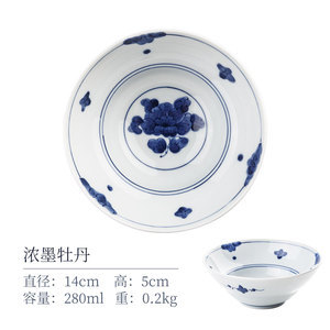 Толстый чернильный пион